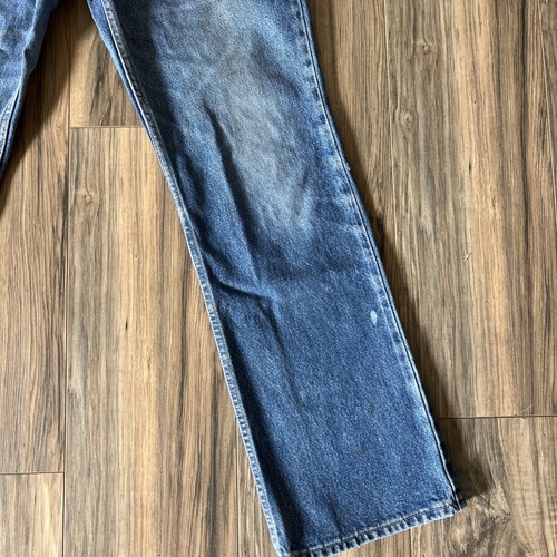 Vintage 70er 80er Levi’s 517 Cowboy Bootcut Jeans Made In USA 33X31 Distressed - Bild 5 von 11