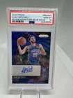 2024-25 Panini Prizm - Rookie Signatures Ajay Mitchell #RSI-AMT Blue Wave Prizm
