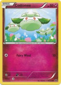 Pokémon Cottonee FCO-70 Common Englisch Excellent Reverse Holo