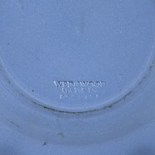 Wedgwood Jasperware Blue Star of David Dish Laurel Trim England 4.25” Judaica - Picture 2 of 7