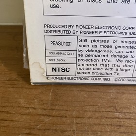 I WILL THE STORY OF LONDON Pioneer LaserActive Sega Mega LD PEASU1001 Laser Disc