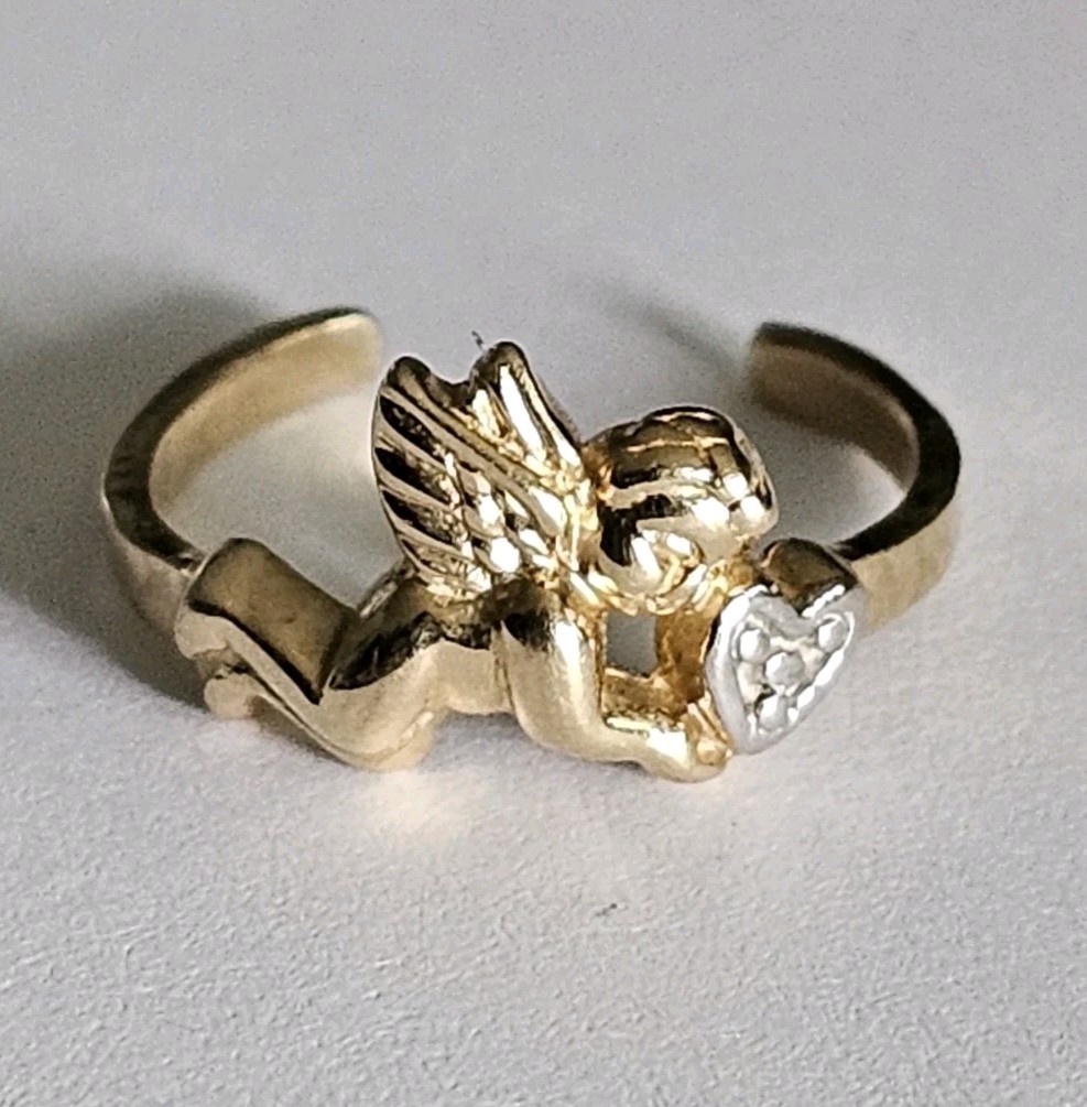 10K Solid Gold Designer Ring Not Scrap - image 1