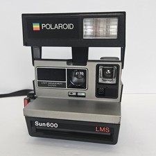 Vintage Instant Film Polaroid Sun 600 LMS Land Camera Strap Ex Cond USA UNTESTED
