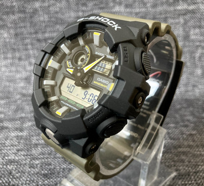 Casio G Shock GA-710TU-1A3 TWO TONE UTILITY ANALOG&DIGITAL WR200M BRANDNEU
