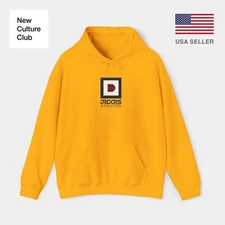 90s Droors Infinity Logo Athletics Hoodie Skate USA Classic Print Various Colors