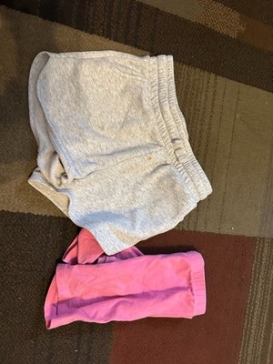 Size Small Girls Shorts; Gray & Pink