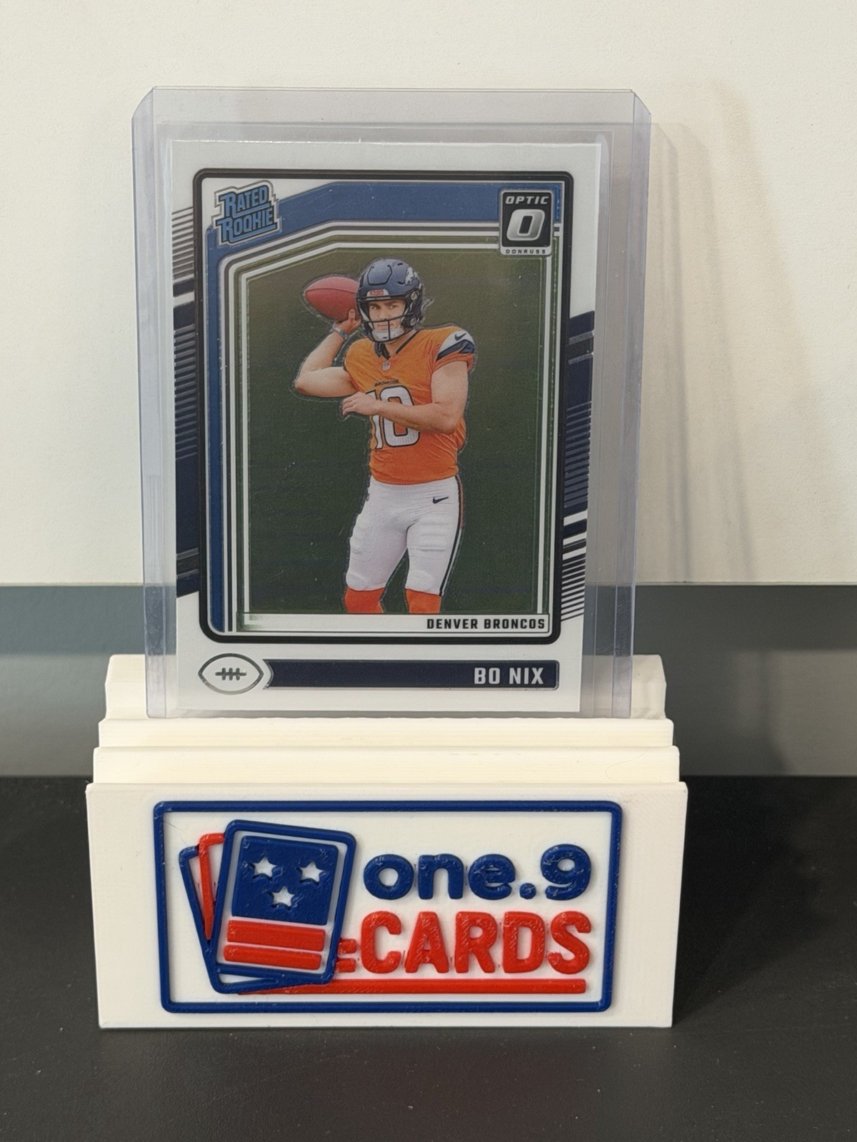 2024 Panini Donruss Optic Bo Nix Rated Rookie #209 Denver Broncos
