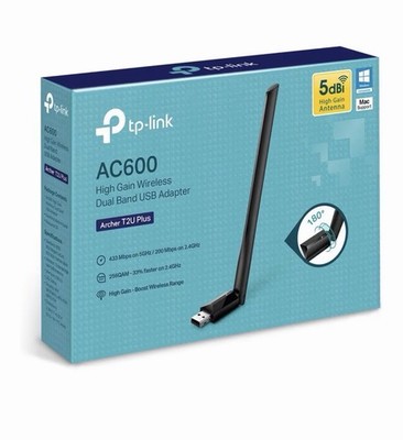 TP-Link AC600 USB WiFi Adapter for Desktop PC - USB Wireless Adapter for PC