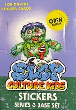 Open Edition 2025 Pingitore SLOP CULTURE 3 U Pick GPK Complete Your Set READ