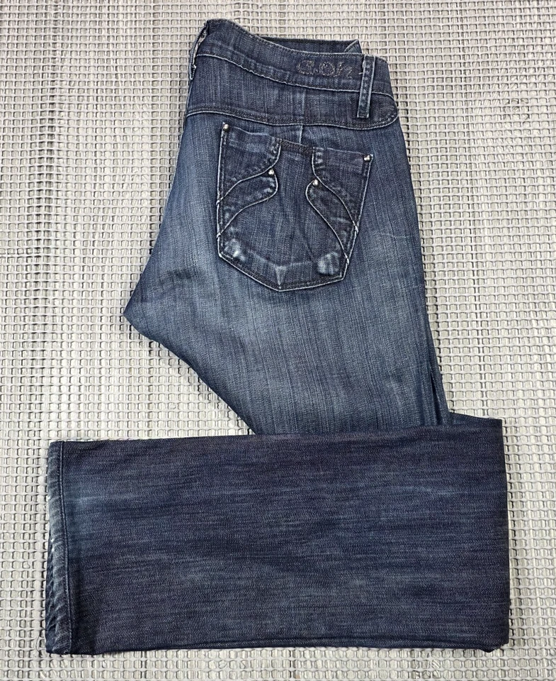 Pantalones de mezclilla Citizens Of Humanity Ava cintura baja pierna recta para mujer talla 28x30” Foto 2 de 4