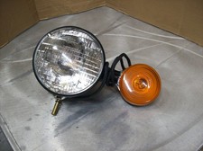 Truck-lite Nos Snow Plow Light Assembly 678w - With Warehouse Rust On It