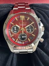 Orologio SEIKO nuovo collaborazione limitata 8T63-02X0 SS Red