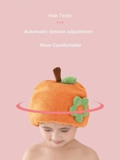 Hair Drying Towel for Kids Girls, Cute Cartoon Absorbent Quick Drying Bath Wrap