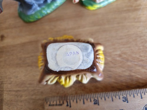 Classic Vintage Mid-century Nativity Set Wooden Manger Christmas Decor Japan - Picture 8 of 20
