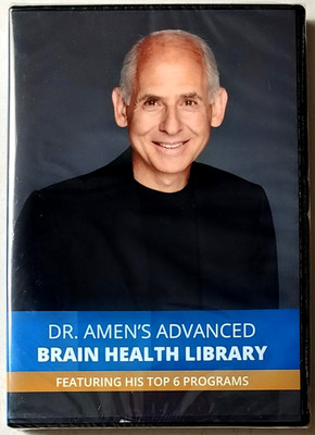 Dr. Amen's Advanced Brain Health Library [DVD] 6-Discs, 2017, Amen Clinics - NEW