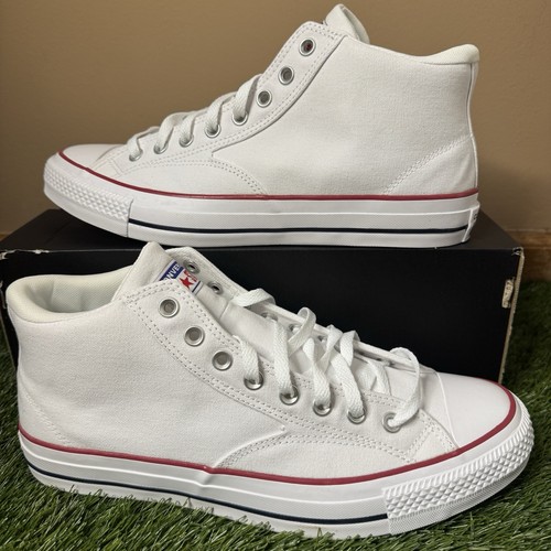 Zapatillas deportivas Converse CTAS Malden Street blancas/rojas/azules para hombre talla 12 - Imagen 1 de 7