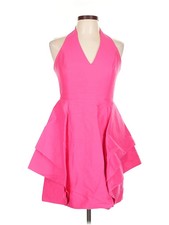 Halston Heritage Women Pink Cocktail Dress 10