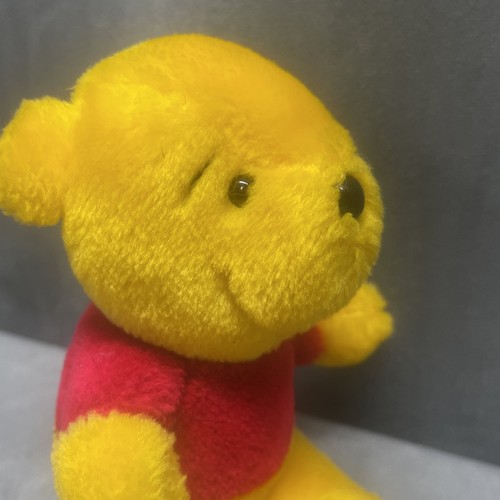 Vintage Sears Winnie the Pooh Plush Stuffed Animal Toy Mini 6 Inch Super Shape - Picture 10 of 18