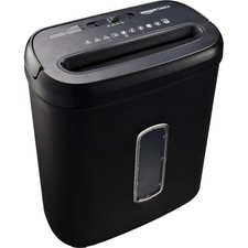 Paper Credit Card Cross Cut Shredder 8 Sheets Level P-4 Auto Shut-off Black