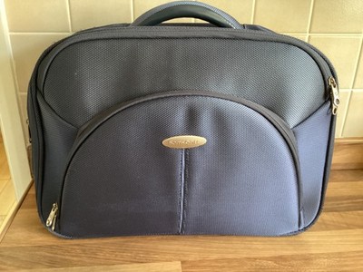 Samsonite Tragetasche Laptop / Overnight - Reißverschluss mehrere Taschen dunkelblau 15''