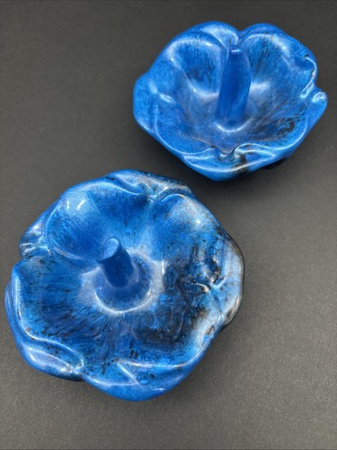 Soportes de anillo - Epoxi azul y negro - Juego de dos - Imagen 6 de 6