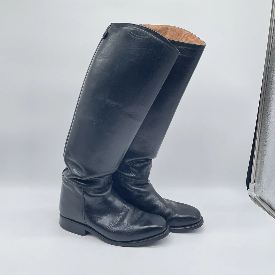 Botas de doma Cavallo para mujer de cuero negro EE. UU. 7,5–8 UK 5,5 47/37 Foto 3 de 4