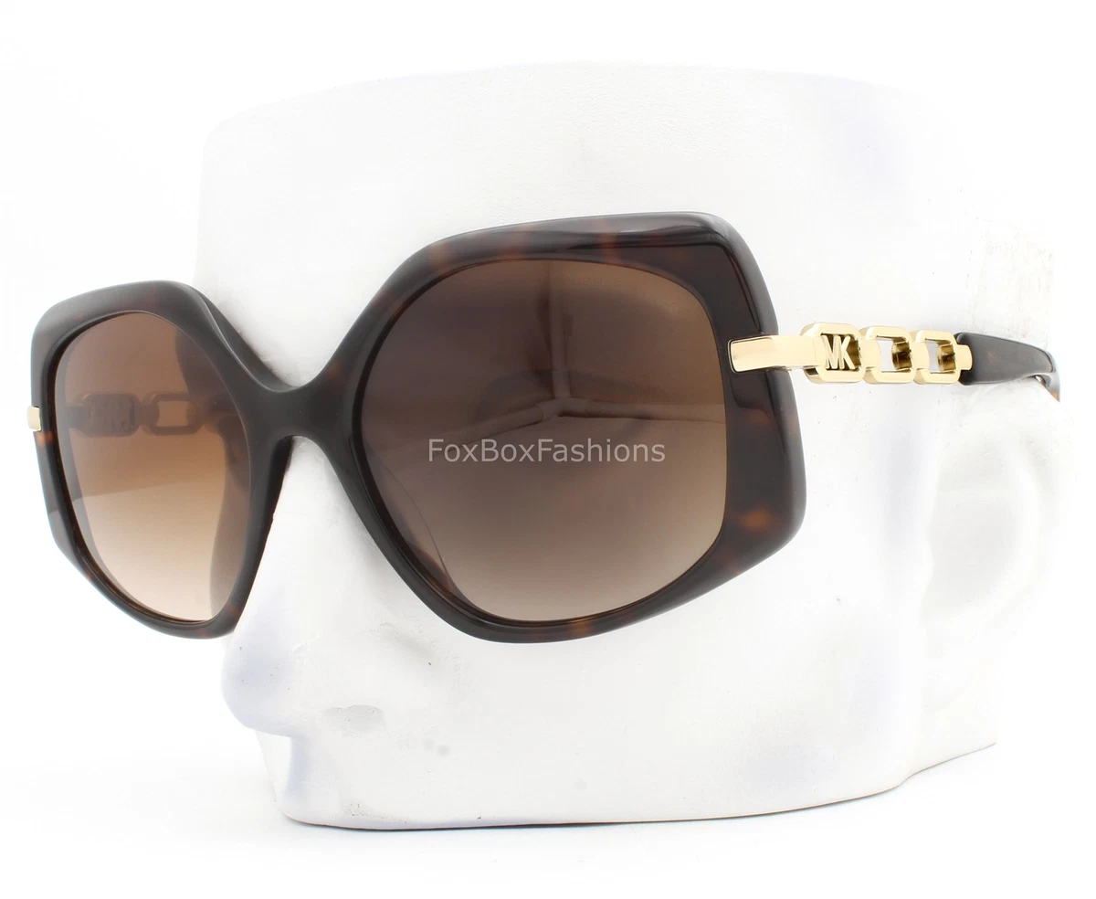 NWT Michael Kors Gold MK Tinted Bronze Lens Gradient Sunglasses Amazon.com: Michael Kors MK2169 Avellino Sunglasses, Amber  main image 4