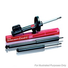 2x Shock Absorbers For Toyota Celica ST20 Convertible Front Excel-G 276180