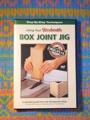 Woodsmith Shop: Using Your Box Joint Jig (DVD) How-To Guide Instructional Video