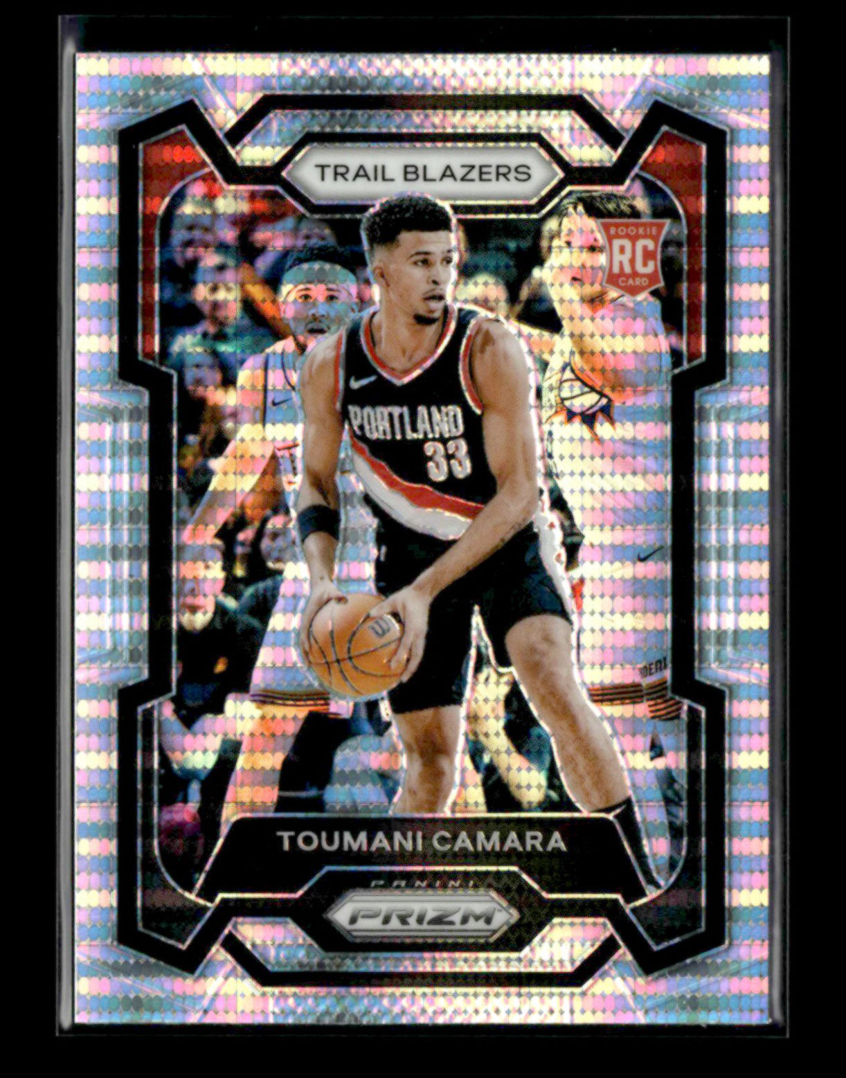 Toumani Camara RC 2023-24 Panini Prizm Basketball Rookie Pulsar Prizm #164 ①