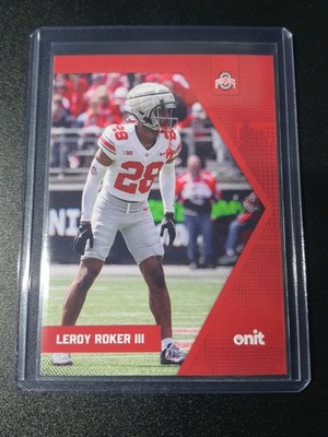 #B-61 - Leroy Roker III - Onit The Ohio State University Football 2025 - Base