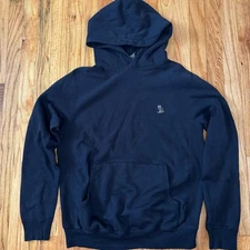 OVO Essential Streetwear Hoodie Owl Logo Black Drake Men’s Small