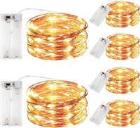 6 StüCk LED Lichterkette Batterie Mit Timer, 3M 30 Leds