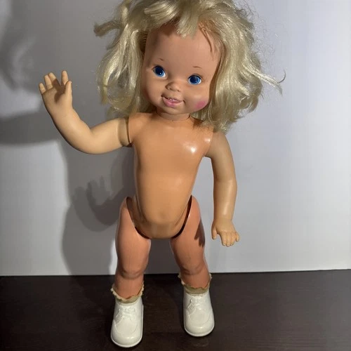 Vintage 1964 Mattel SWINGY Dance Walk Doll W/ Shoes(turns On But Don’t Function)