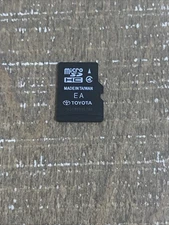 ONE USED OEM TOYOTA NAVIGATION MAP MICRO CD CARD  86271-0E183 EA