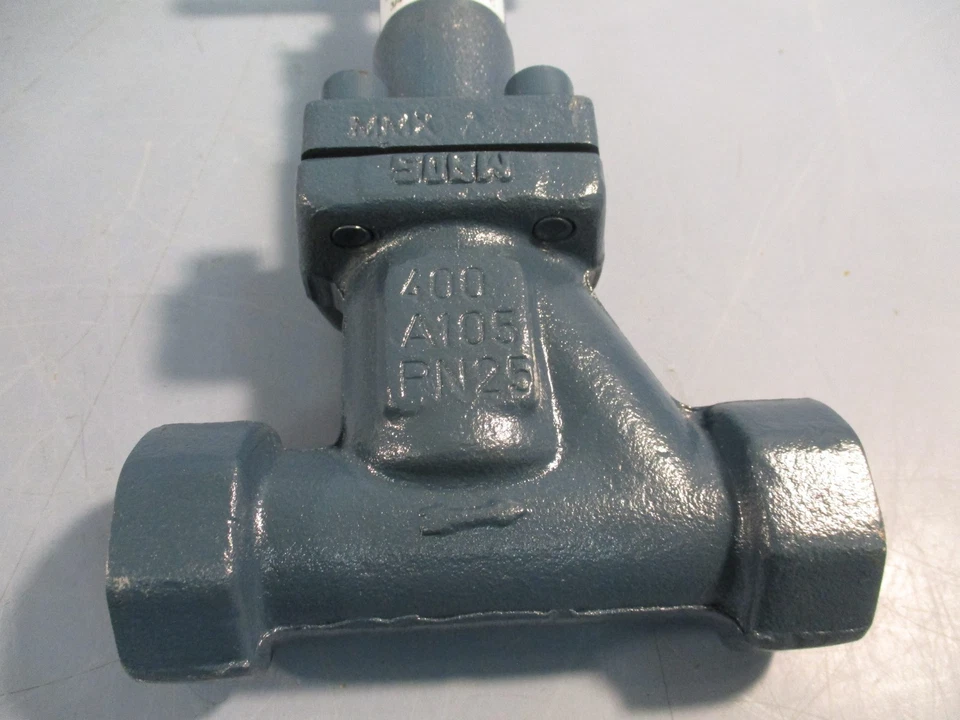 Hansen RTB076H, válvula roscada 3/4, globo de expansión estilo T, 4 pernos, mango de barra Foto 4 de 4