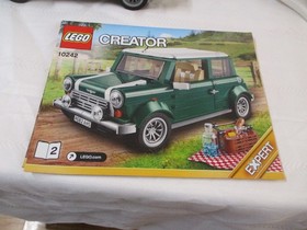 LEGO 10242 CREATOR EXPERT MINI COOPER COMPLETE WITH MANUALS