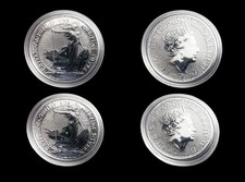 1 Troy Oz Fine Silver .9999 Britannia 2020 QEII
