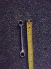 Halfords Professional Ratchet Spanner 8+10mm