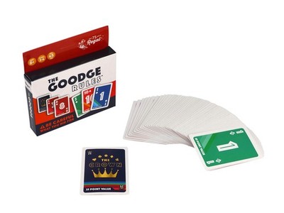 The Goodge Rules Card Game Fun for All Ages 3-4 Players Bright Colors