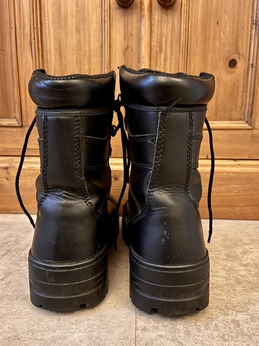 Kammo Tactical Boots Größe UK 7 EU 40 schwarz Leder Patrol Stiefel - Bild 4 von 7
