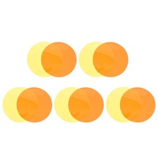  10 Pcs Farbige Lichtdiffusoren Effektfolie Lampenschirmfolie Selbstklebend