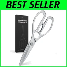 Stainless Steel Kitchen Scissors Set, Ultra Sharp Blades