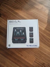 TC Helicon GO XLR Mini USB Audio Interface Online Broadcast Mixer Midas Preamp