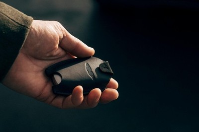 Original Aston Martin Leder Key Pouch DB12 & New Vanquish | Schlüsselhülle
