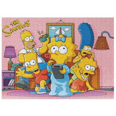 The Simpsons Jigsaw Puzzle 500 Pieces Gift for Birthday Holiday Home Decor