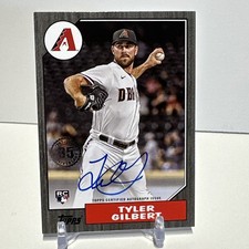 Tyler Gilbert 2022 Topps Update Series 1987 Topps Autograph RC SP /199 