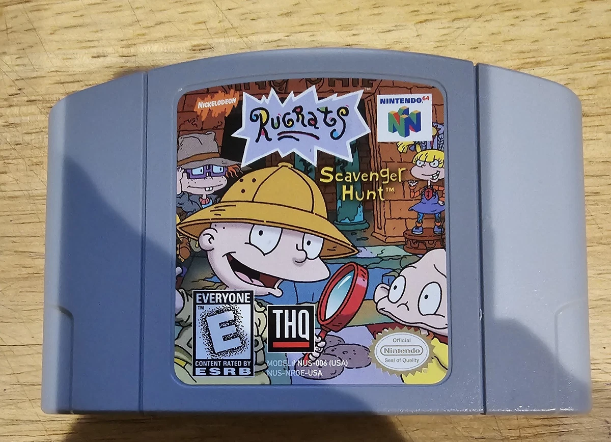 Nintendo 64 Rugrats: Scavenger Hunt Video Games for sale | eBay