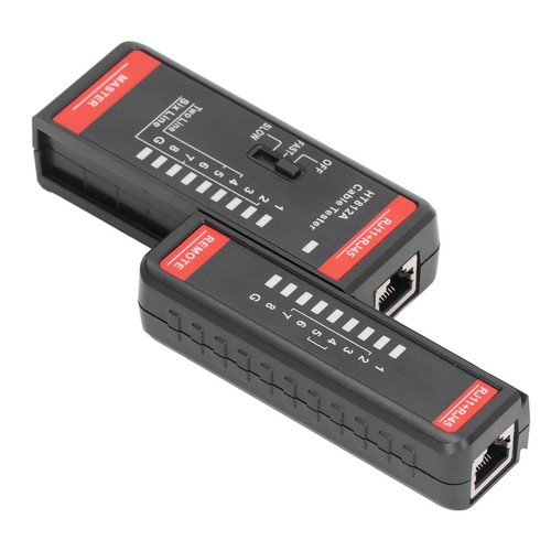 Network Cable Tester RJ11RJ45 Split Design Easy To Use Telephone Line Test Tool - Afbeelding 2 van 12