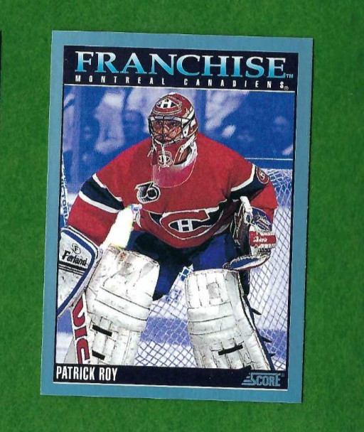 1992 93 Score Canadian Patrick Roy #428